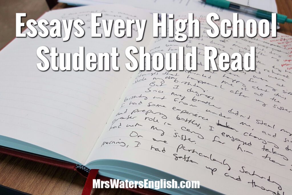 Writing essays for high school students