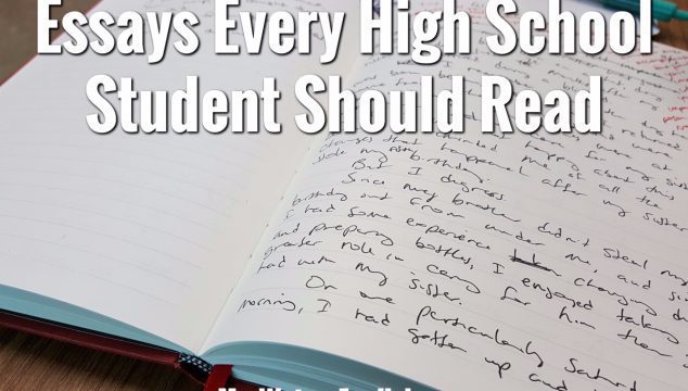Essays For High School Students To Read