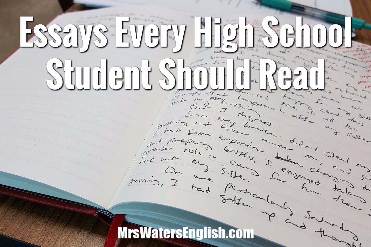 Short essays for high school students