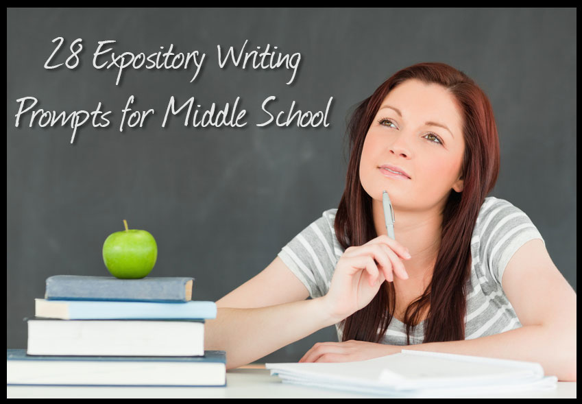 expository writing prompts for middle school